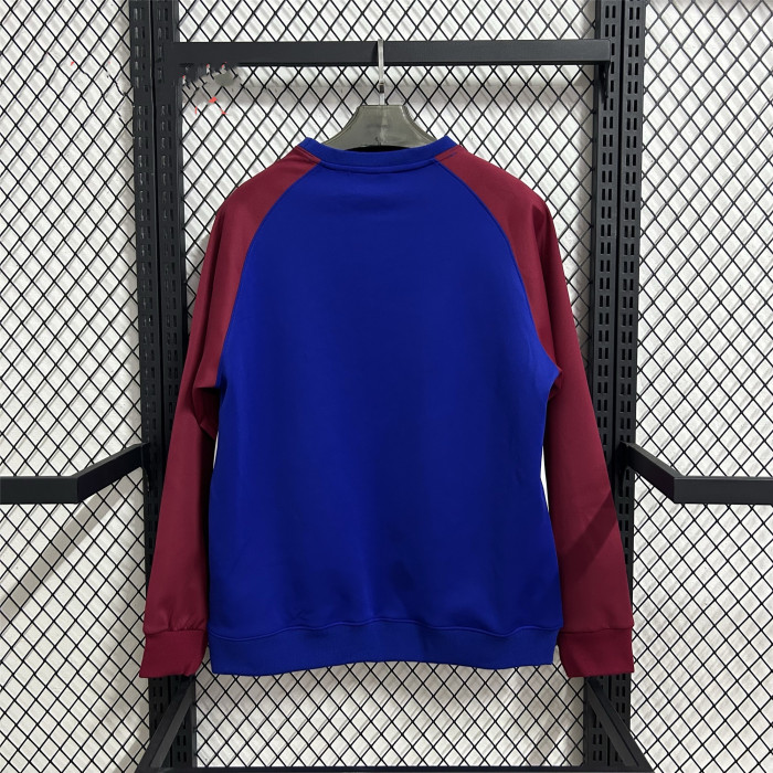 Barcelona Hoodless Sweatshirt Training Jersey 25/26