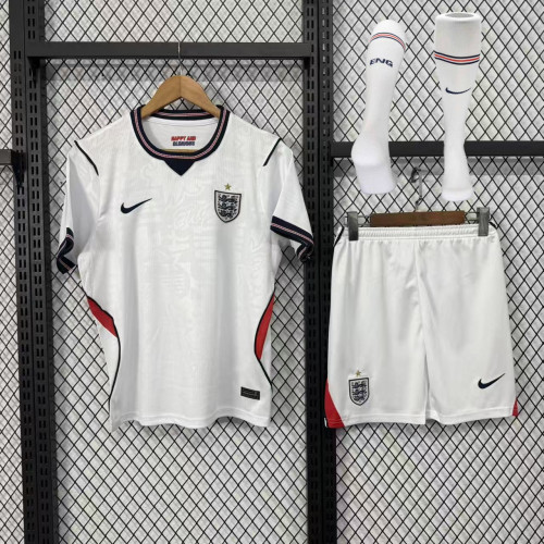England 2026 World Cup Home Kids Suit & Socks