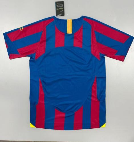 Barcelona Home Retro Jersey UCL Final 2006