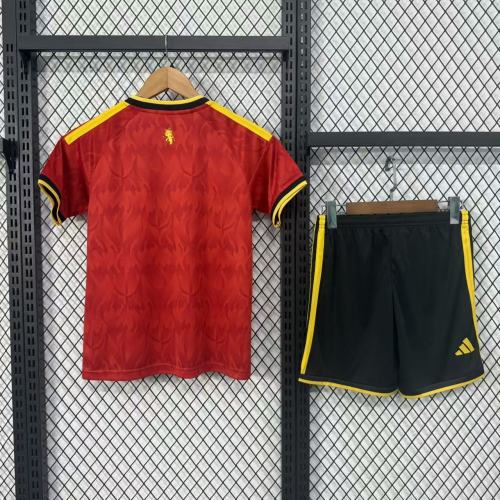 Belgium 2026 World Cup Home Kids Suit & Socks