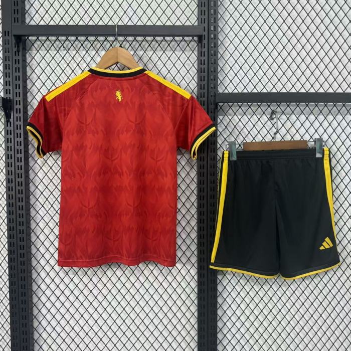 Belgium 2026 World Cup Home Kids Suit & Socks