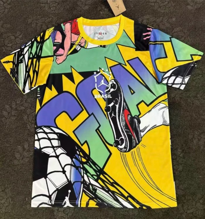 Brazil Essentials Boxy Man Jersey 2026