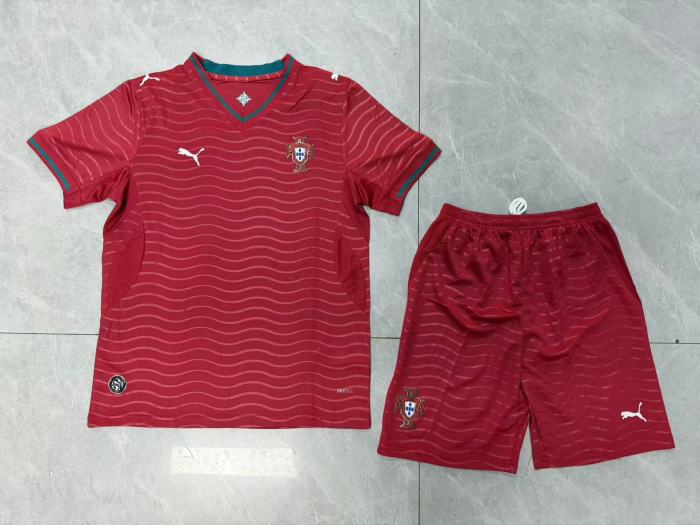 Portugal 2026 World Cup Home Kids Suit & Socks