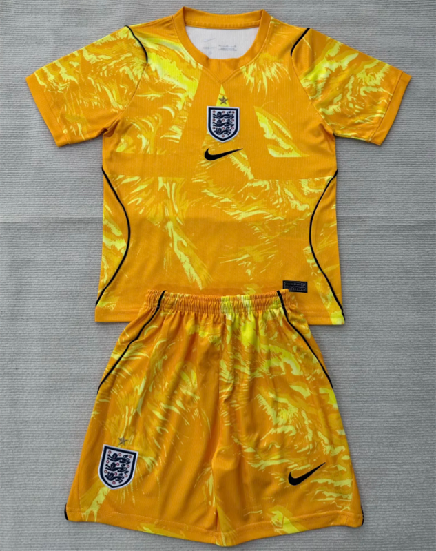 England 2026 World Cup Goalkeeper Kids Suit