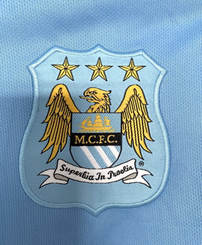 Manchester City Home Retro Jersey 2015/16