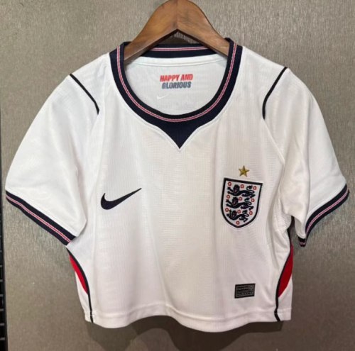 England 2026 World Cup Home Women Cropped Jersey