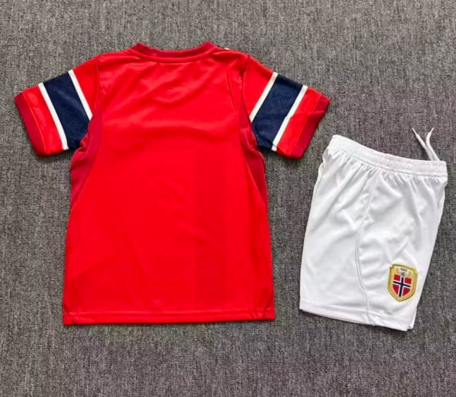 Norway Women's Team Euro 2025 Home Kids Suit