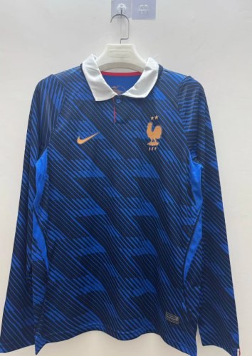 France 2026 World Cup Home Long Sleeve Men Jersey