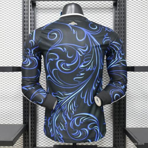 Argentina 2026 World Cup Away Player Long Sleeve Men Jersey