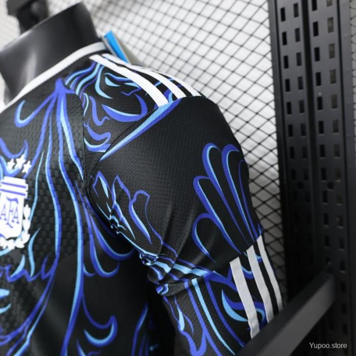 Argentina 2026 World Cup Away Player Long Sleeve Men Jersey
