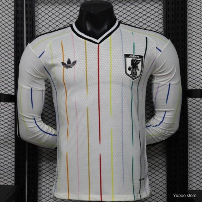 Japan 2026 World Cup Player Version Away Long Sleeve Men Jersey