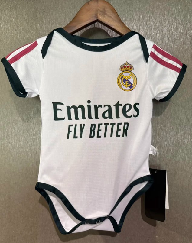 Real Madrid Home Baby Jersey 25/26