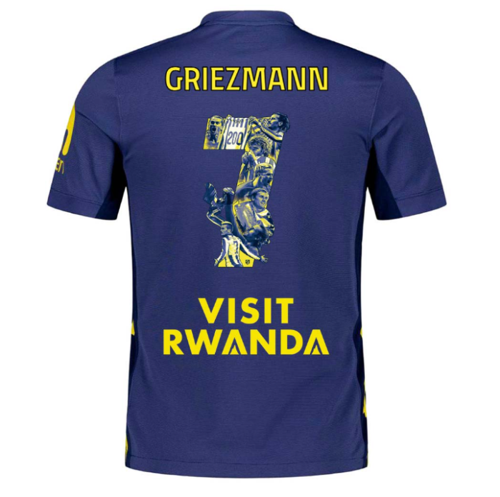 Atletico Madrid Away GRIEZMANN Special Edition Man Jersey 25/26