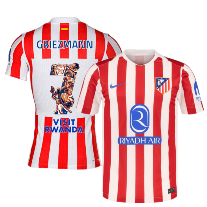 Atletico Madrid Home GRIEZMANN Special Edition Man Jersey 25/26