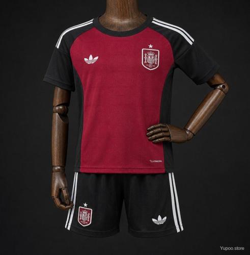 Spain 2026 World Cup Away Goalkeeper Kids Suit