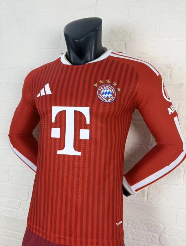 Bayern Munich Home Player Long Sleeve Jersey 26/27