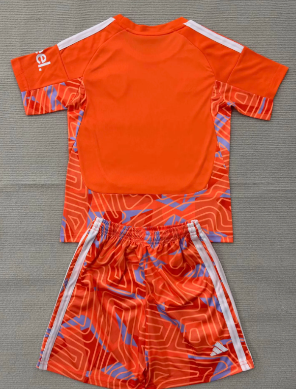 Arsenal Orange Goalkeeper Kids Suit 26/27