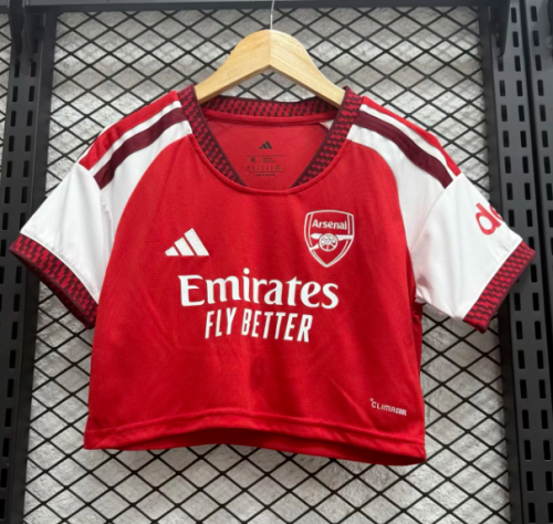 Arsenal Home Woman Cropped Jersey