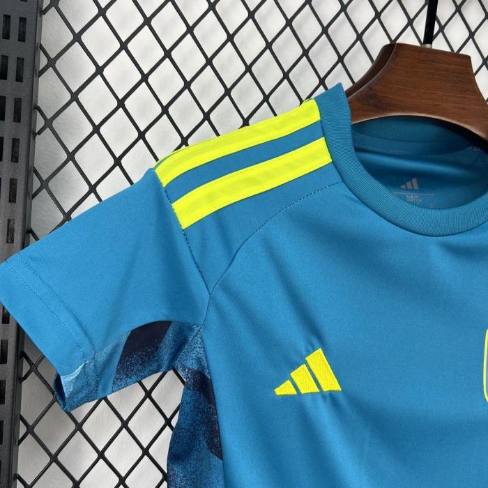 Spain 2026 World Cup Goalkeeper Kids Suit