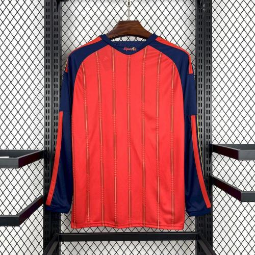 Spain 2026 World Cup Home Long Sleeve Man Jersey