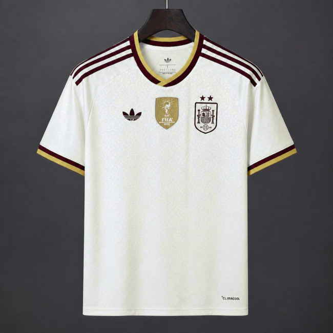 Spain 2026 World Cup Away Man Jersey(2 stars)