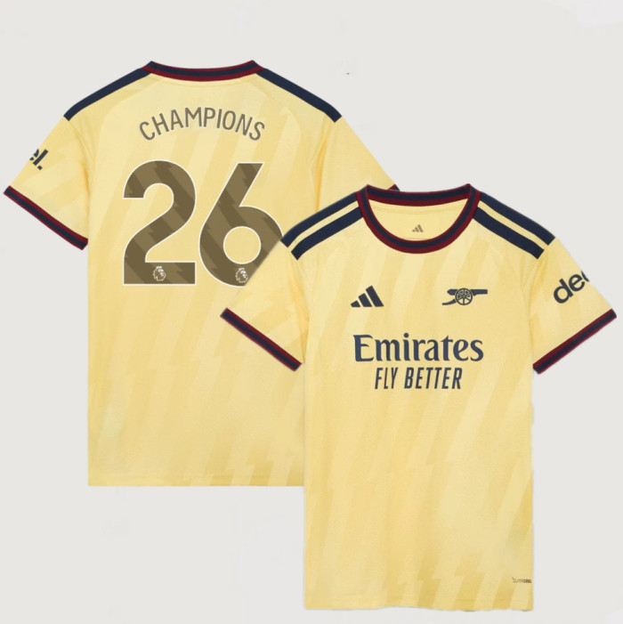 Arsenal Third Champions Women Jersey 26/27
