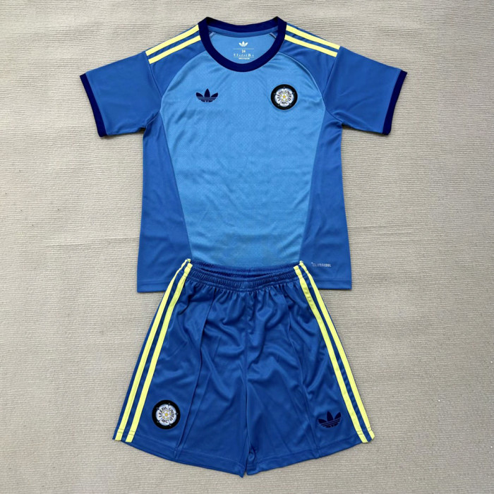 Leeds United Blue Goalkeeper Men Jersey Suit 26/27