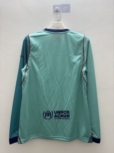 Barcelona Third Long Sleeve Men Jersey 26/27