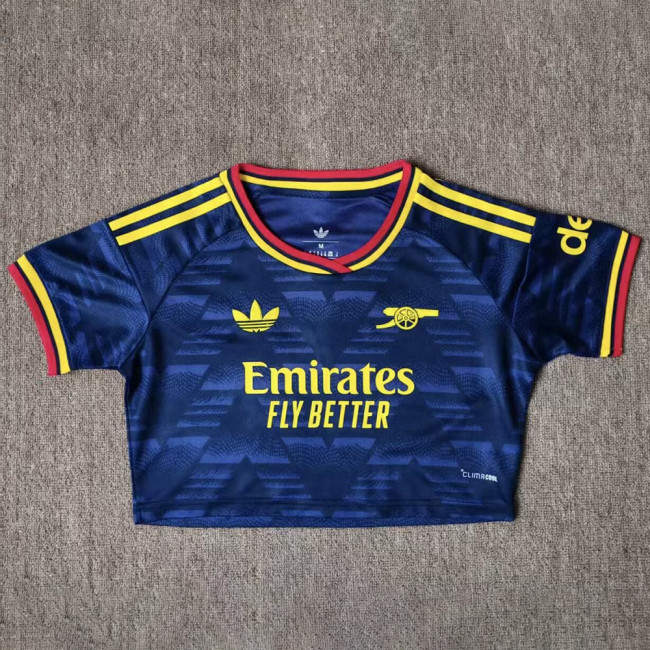 Arsenal Away Woman Cropped Jersey