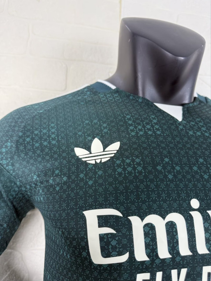 Real Madrid Away Player Long Sleeve Men Jersey 26/27