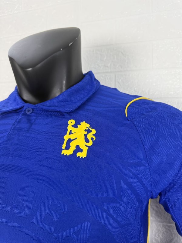 Chelsea Home Player Long Sleeve Men Jersey 26/27