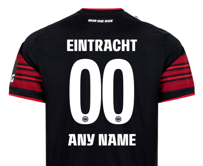 Eintracht Frankfurt Home Man Jersey Suit 26/27