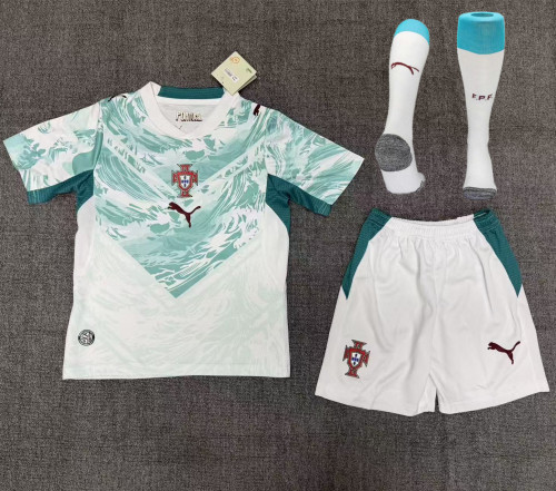 Portugal 2026 World Cup Away Kids Suit & Socks