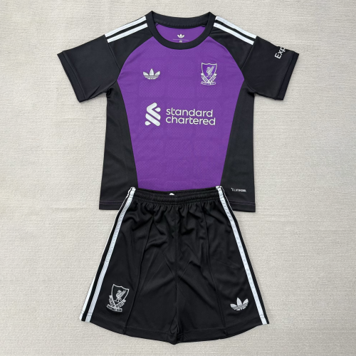 Liverpool Away Goalkeeper Kids Suit 26/27