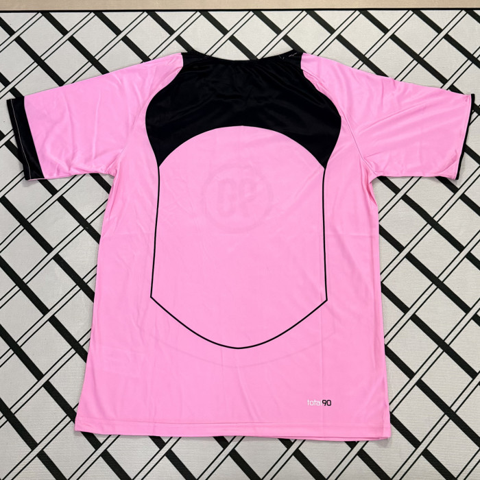 Total 90 Pink Retro-style soccer jersey