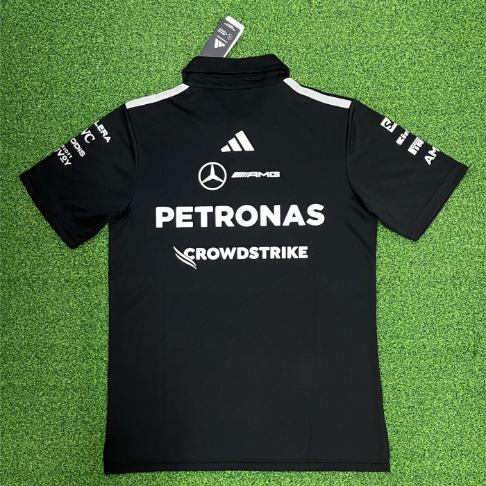 Mercedes-AMG 2026 Team Polo Black Shirt