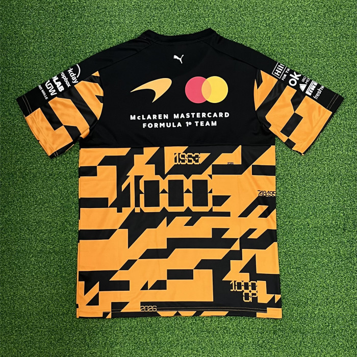 McLaren Mastercard 2026 Team 1000th GP T-shirt