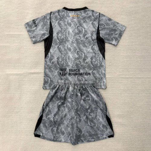 Barcelona Grey Goalkeeper Men Jersey Suit 26/27