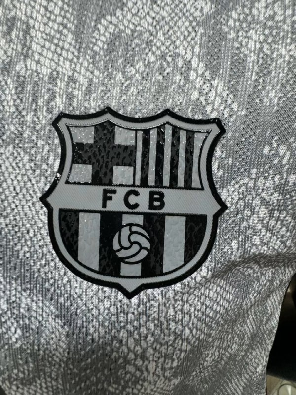 Barcelona Grey Goalkeeper Player Men Jersey 26/27