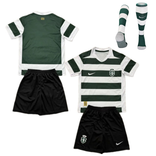 Sporting Lisbon Home Kids Suit & Socks 26/27