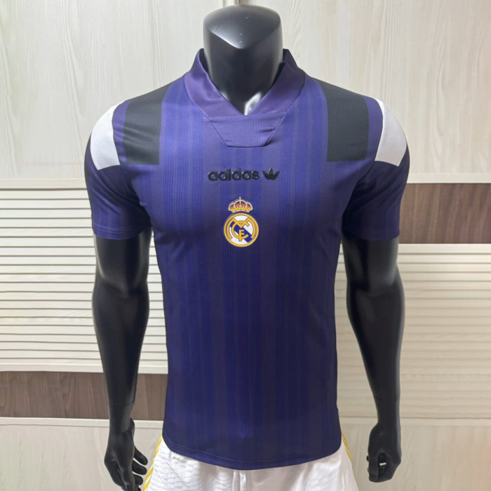 Real Madrid EQT Purple Men Player Jersey 26/27