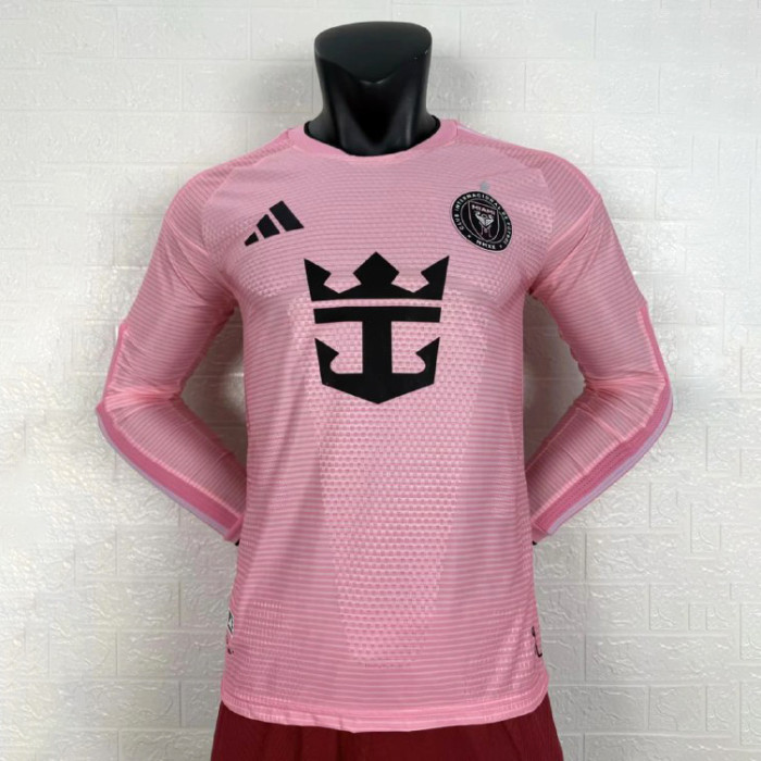 Inter Miami Home Player Long Sleeve Man Jersey 26/27