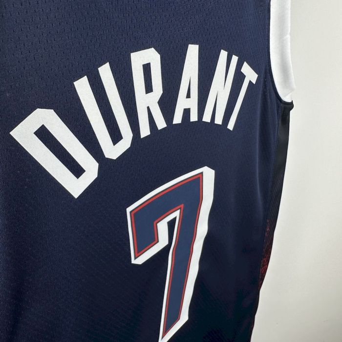 Kevin Durant Team  USA 2024 Swingman Away Jersey Blue