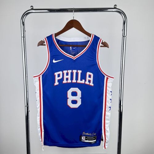 Paul George Philadelphia 76ers 2023/24 Swingman Away Jersey Blue