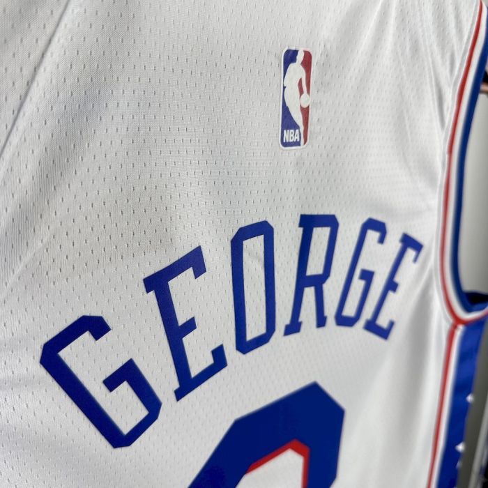 Paul George Philadelphia 76ers 2023/24 Swingman Home Jersey White