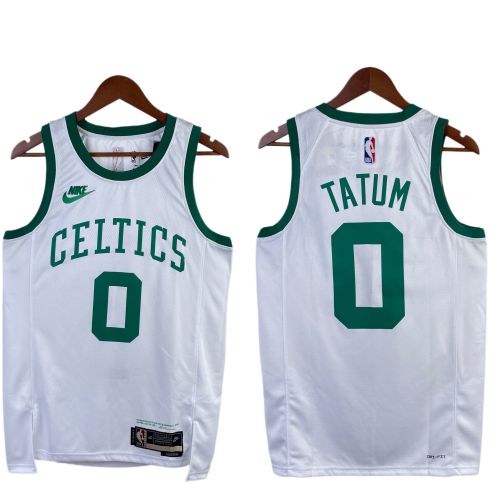Jayson Tatum Boston Celtics 75th Anniversary 23/24 Swingman Retro Jersey White
