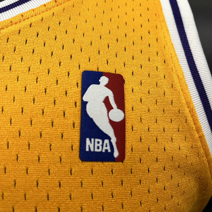 Dennis Rodman Los Angeles Lakers Hardwood Classics Swingman Jersey Yellow