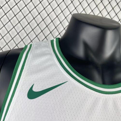 Jaylen Brown Boston Celtics Association Edition Swingman home Jersey White
