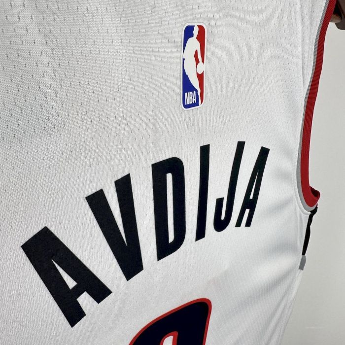 Deni Avdija Portland Trail Blazers 2023/24 Association Edition Swingman Home Jersey White