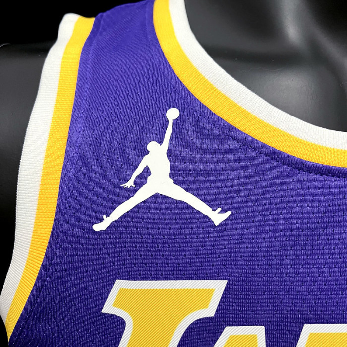 D'Angelo Russell  Los Angeles Lakers Statement Edition Swingman Jersey Purple